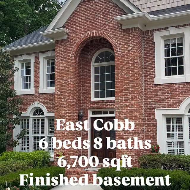 Coming soon in East Cobb…This stunning estate home includes 6 bedrooms with…